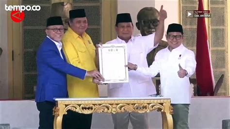 Kata Zulkifli Hasan Soal Cak Imin Yang Meninggalkan Gerindra Video