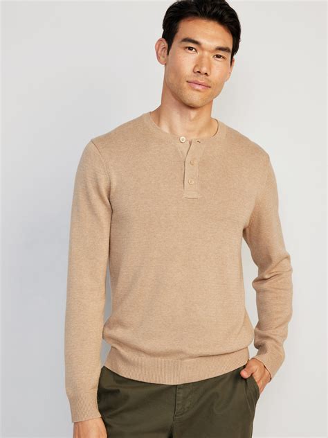 Henley Long Sleeve Tops Old Navy