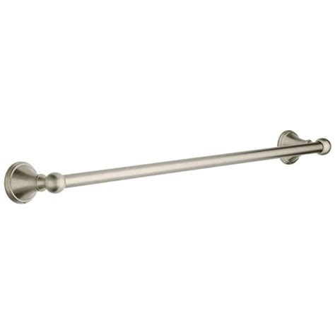 Delta Crestfield 24 In Wall Mounted Towel Bar In Brushed Nickel 138031