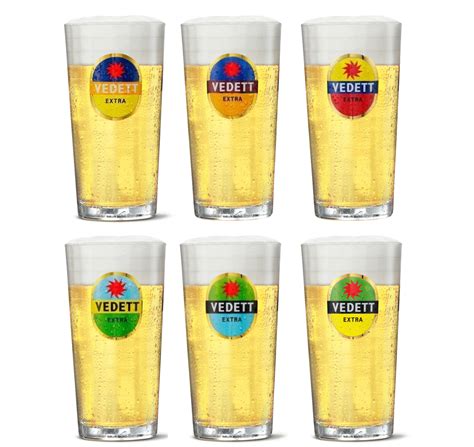 Vedett Beer Glasses Extra 330 Ml 6 Pieces Buy Now At Cookinglife