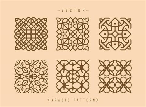 arabic pattern art middle eastern style pattern 27851227 Vector Art at ...