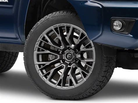 Fuel Wheels Tacoma Rebar Matte Gunmetal 6 Lug Wheel 20x9 1mm Offset