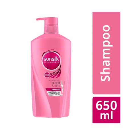 Sunsilk Keratin Yoghurt Lusciously Thick And Long Shampoo 650ml Souq