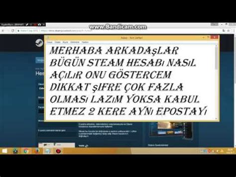 steam Kaydolma Ve İndirme bölüm1 YouTube