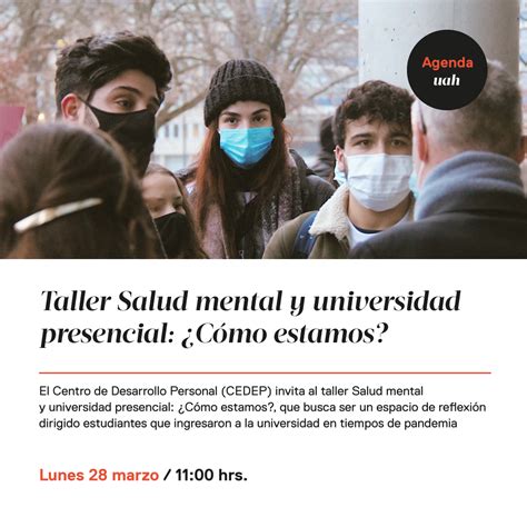 Taller Salud Mental Uah Universidad Alberto Hurtado