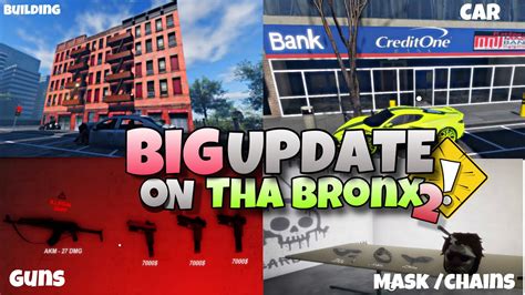 Newbig Update On 🤯tha Bronx 2 Roblox Youtube