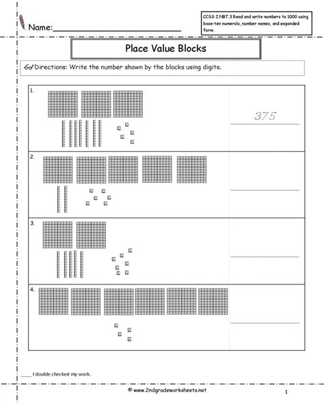 2nd Grade Math Common Core State Standards Worksheets Math Worksheets