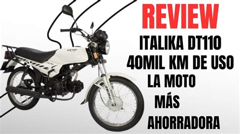 Italika Dt Delivery Review Mil Km Que Tal Sale La Moto M S