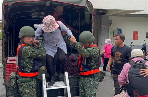 海葵登陸東臺灣 第二作戰區投入兵力配合花、東地方府防、救災