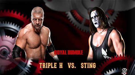 Wwe K Sting Vs Triple H Youtube