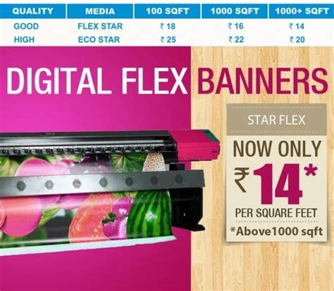 Digital Flex Printing Services At Rs Square Feet Digital Printing