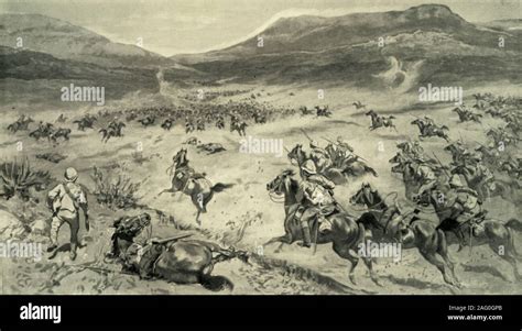 The Last Stand Made By The Boers Before Kimberley Charge Of British