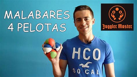 Tutorial Malabares - 4 pelotas - YouTube