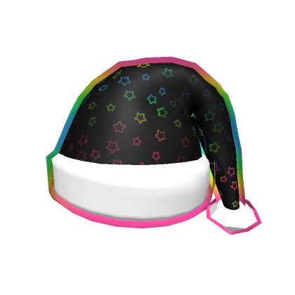 Rainbow Stars Santa Hat Roblox Item Rolimon S