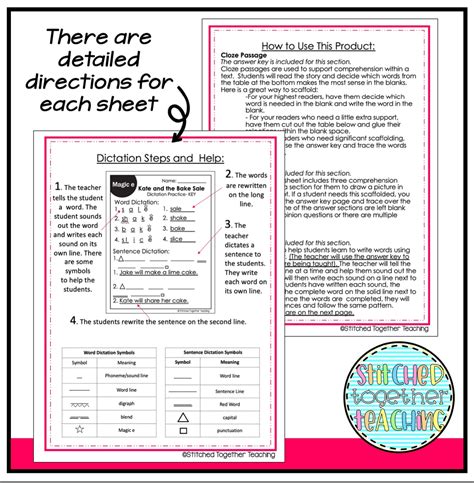 Decodable Readers Magic E Orton Gillingham Based Freebie Made By