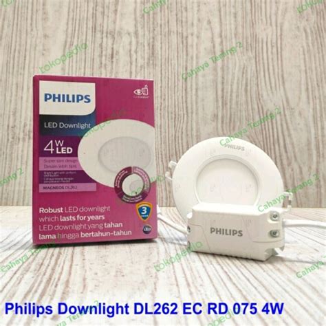 Jual Ceiling Led PHILIPS MAGNEOS DL262 4w 4 Watt Super Tipis Slim