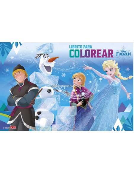 LIBRITO PARA COLOREAR FROZEN X8