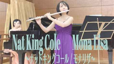 Flutepianocovernat King Cole Mona Lisa