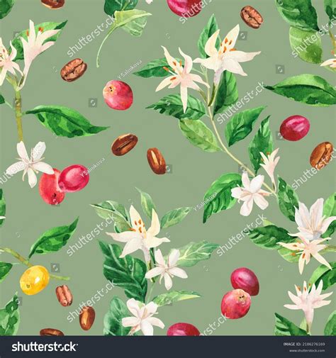 47,641 Coffee Watercolor Pattern Images, Stock Photos & Vectors ...