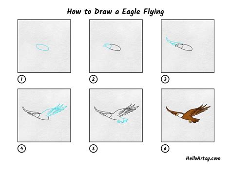 How To Draw A Eagle Step By Step Easy