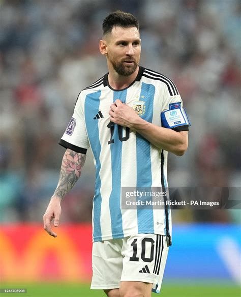 Argentinas Lionel Messi Looks On During The Fifa World Cup Final At News Photo Getty Images