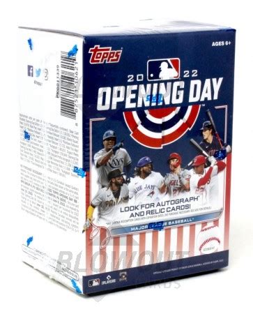 Topps Opening Day Baseball Blaster Box