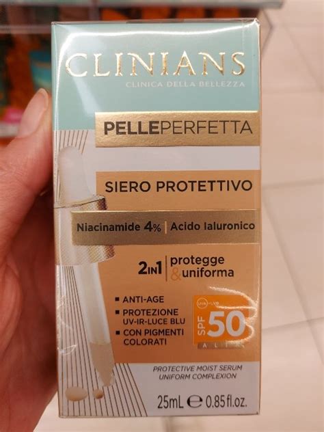 Clinians Solare Siero Viso Protegge Uniforma Spf Ml Inci Beauty