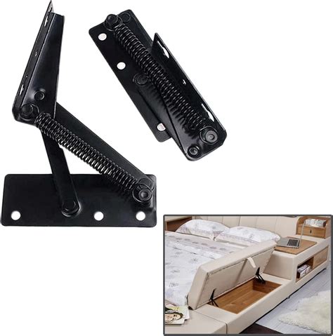 Yidelai Foldable Lifting Bracket Pair Degree Sofa Spring Hinge