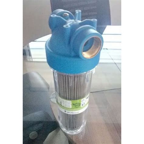 Blue Industrial Pp Cartridge Filter Housing At Best Price In Vadodara