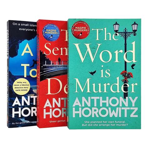 A Hawthorne and Horowitz Mystery Anthony Horowitz 3 Books Collection ...