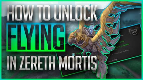 The Achievements You Need To Unlock Flying In Zereth Mortis On March