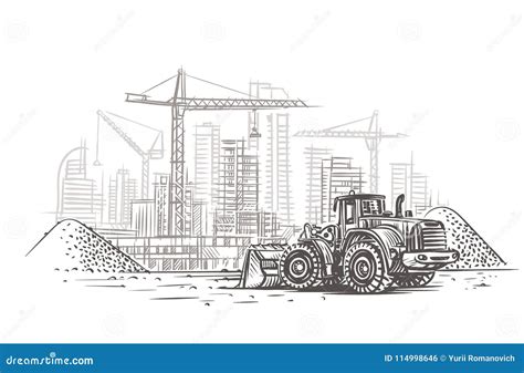 Aggregate 151+ construction site drawing super hot - vietkidsiq.edu.vn