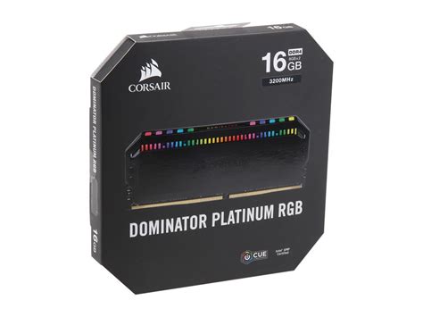 CORSAIR DOMINATOR PLATINUM RGB 16GB (2 x 8GB) DDR4 3200 (PC4 25600 ...