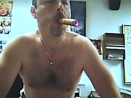 Hot And Smooth Bare Chested Cigar Dad ThisVid