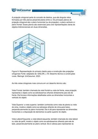 Etapa A Precis O Da Proje O Ortogonal No Desenho T Cnico A Proje O