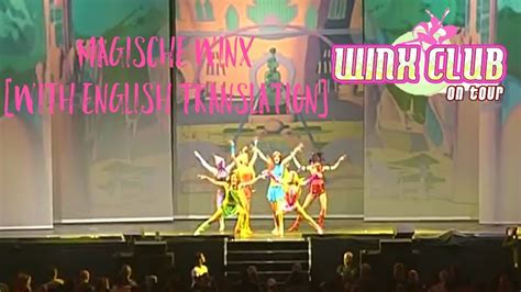 Winx Club On Tour Magische Winx Youtube