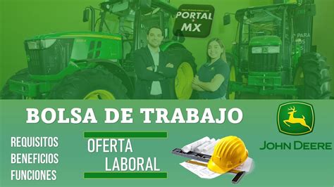 Bolsa De Trabajo John Deere 2022 2023 POSTULATE Requisitos