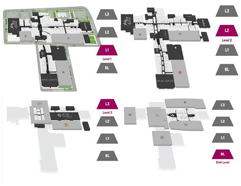 Galleria Mall Store Map - United States Map