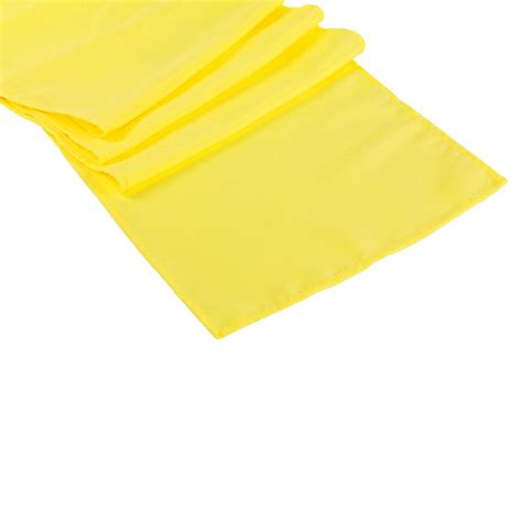 Yellow Polyester Table Runner﻿ | iFabric