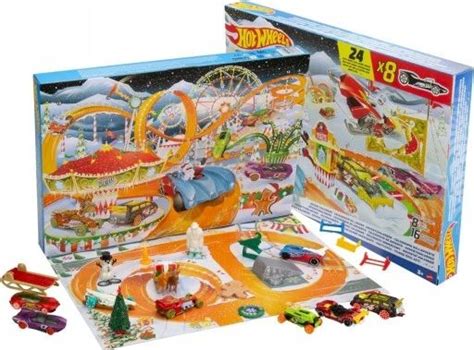 HOT WHEELS KALENDARZ ADWENTOWY AUTA AKCESORIA 217779244 ERLI Pl