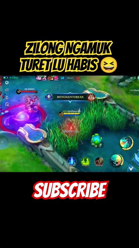 Zilong Ngamuk Turet Lu Habis Mobilelegends Trendingshorts Zilong