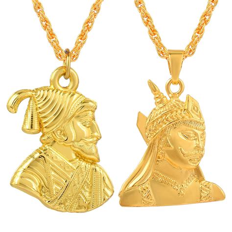 Buy Beautiful Locket Of Chhatrapati Shivaji Maharaj And Maharana Pratap