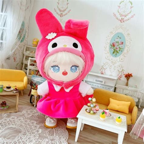 Cod Cotton Doll Cm Centimeter Baby Clothes Star Normal Body Fat Nude Rose Red Letty Two
