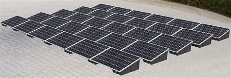 Wholesale Plastic Solar Mounting System Support Ballasted For Flat Roof