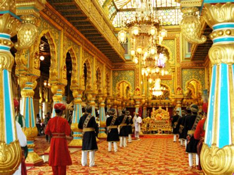 Golden Throne And Durbar Hall Mysore Get The Detail Of Golden Throne