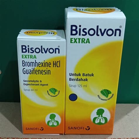 Jual Obat Batuk Berdahak Bisolvon Ekstra Dan Ml Shopee Indonesia