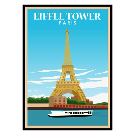 Eiffel Tower Poster - POSTERNATURE.COM