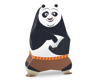 Papercraft Do Kung Fu Panda 2 NerdPai