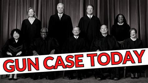 Supreme Court Hears Oral Arguments In Major Gun Rights Case Today What