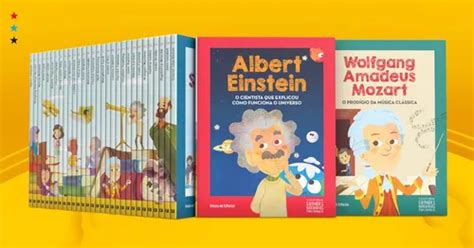 Biografias Infantil - Coleção Folha Grandes Biografias Para Crianças - 30 Volumes (novo ...